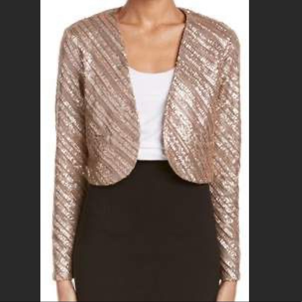 Tart Collections Gold Saffron Sequin Bolero